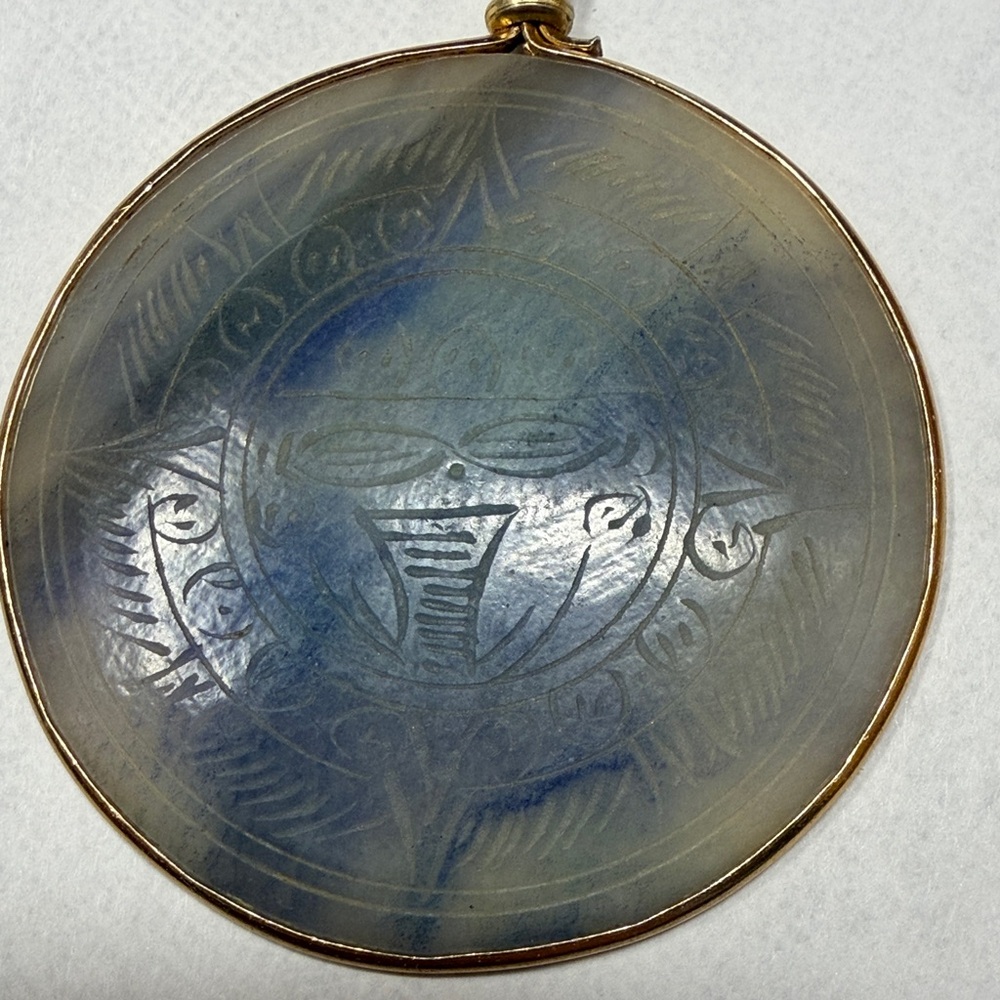 Elegant Aztec Sun  Pendant